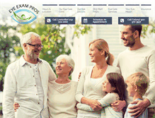 Tablet Screenshot of eyeexampros.com